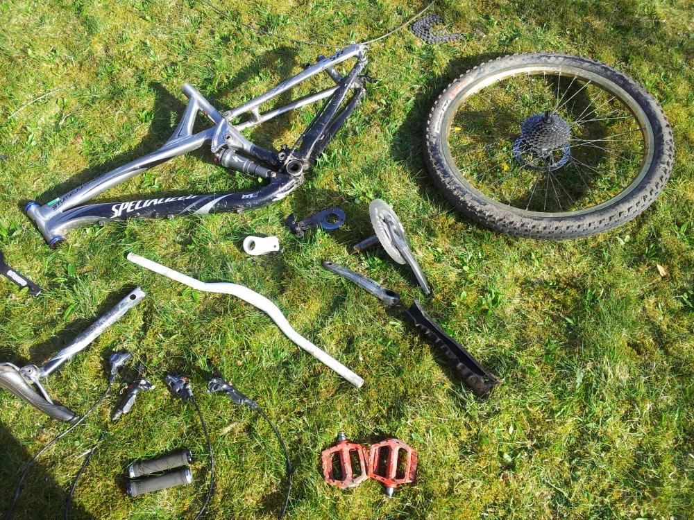 all mountain bike parts